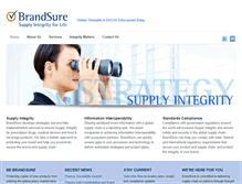 Tablet Screenshot of brandsure.com